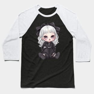 Kawaii Goth Baseball T-Shirt